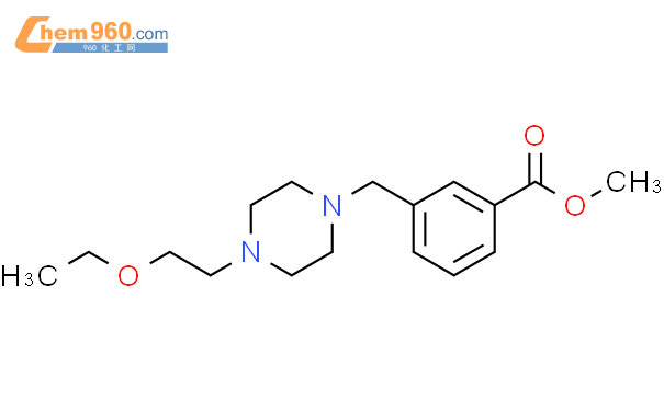 918481 52 4benzoic Acid 3 4 2 Ethoxyethyl 1 Piperazinyl Methyl