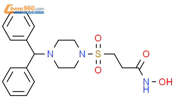 Propanamide Diphenylmethyl Piperazinyl Sulfonyl