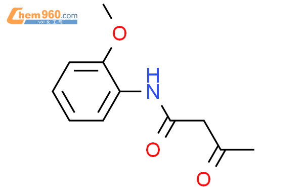 2-甲氧基-N-乙酰乙酰基苯胺结构式图片|92-15-9结构式图片