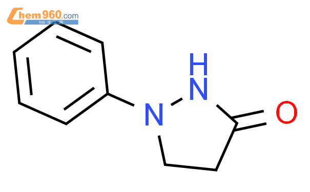1-苯基-3-吡唑烷酮结构式