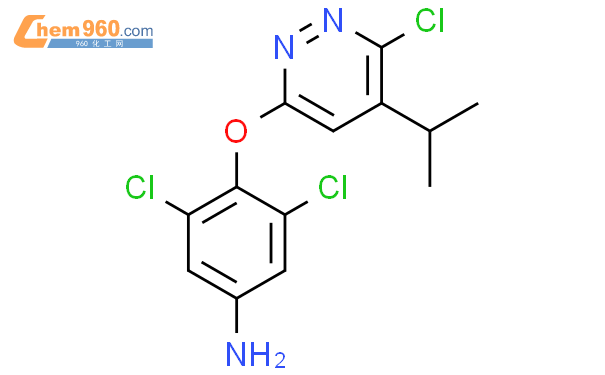 3,5-二氯-4-((6-氯-5-异丙基哒嗪-3-基)氧代)苯胺