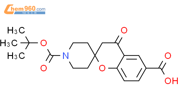 [Perfemiker]6-羧基-4-氧代螺[苯并二氢吡喃-2，4-哌啶]-1-羧酸叔丁酯,95%
