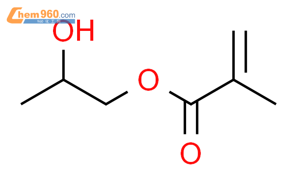 甲基丙烯酸羟丙酯结构式图片|923-26-2结构式图片
