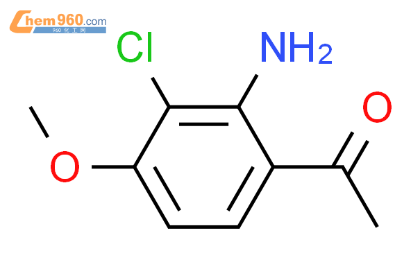 1-(2-氨基-3-氯-4-甲氧基苯基)乙酮结构式图片|923289-36-5结构式图片