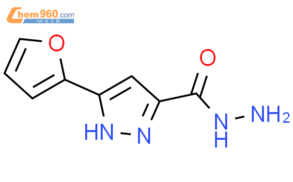 5(2-呋喃-1h-吡唑-3-甲酰肼结构式图片