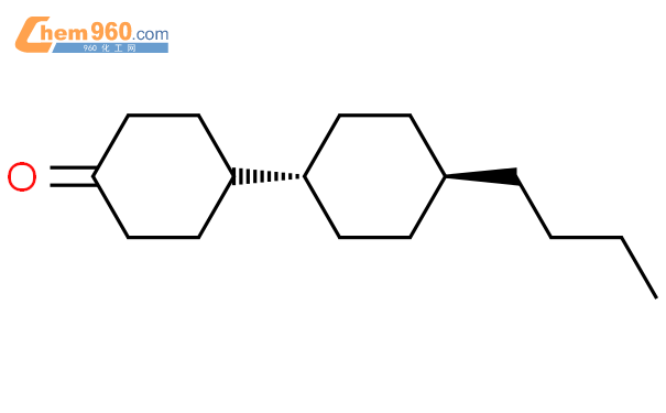 反式-4-(反式-4-丁基环己基)环己酮结构式图片|92413-47-3结构式图片
