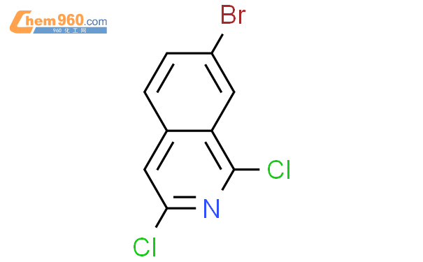 7-溴-1,3-二氯异喹啉结构式图片|924271-40-9结构式图片