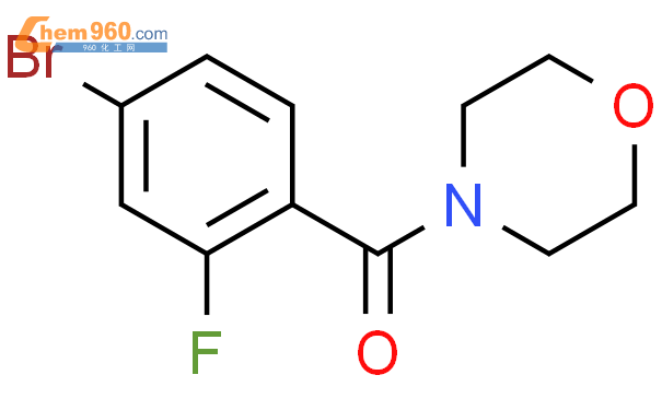 N-(4-BROMO-2-FLUOROBENZOYL)MORPHOLINE