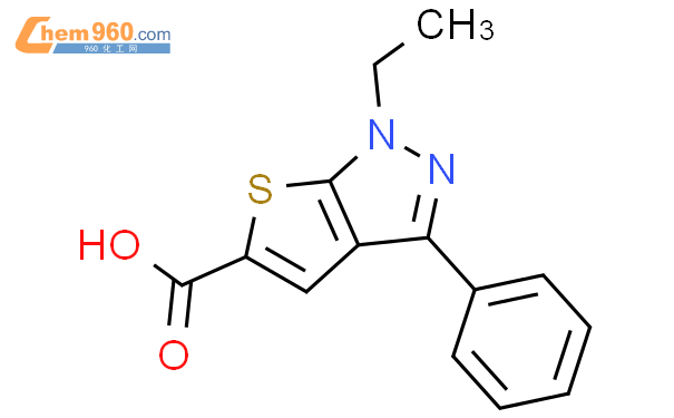 1-乙基-3-苯基-1H-噻吩并[2,3-c]吡唑-5-羧酸