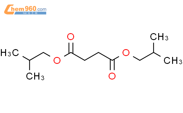 丁二酸二异丁酯结构式图片|925-06-4结构式图片