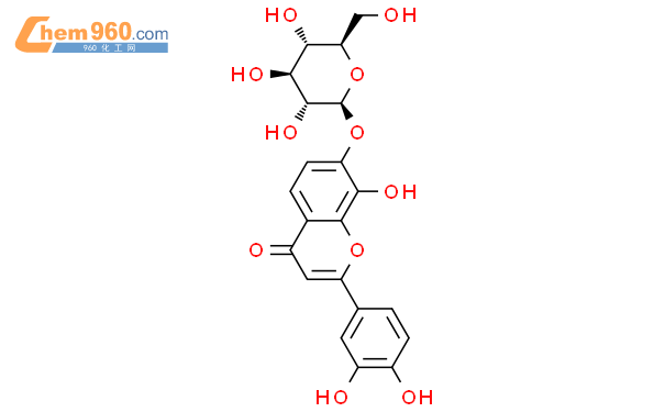 8,3',4'-trihydroxyflavone-7-O-beta-D-glucopyranoside