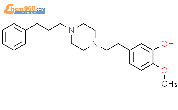 2-Methoxy-5-[2-[4-(3-phenylpropyl)-1-piperazinyl]ethyl]phenol dihydrochloride
