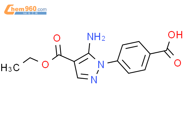 5-氨基-1-(4-羧基苯基)-1H-吡唑-4-羧酸乙酯