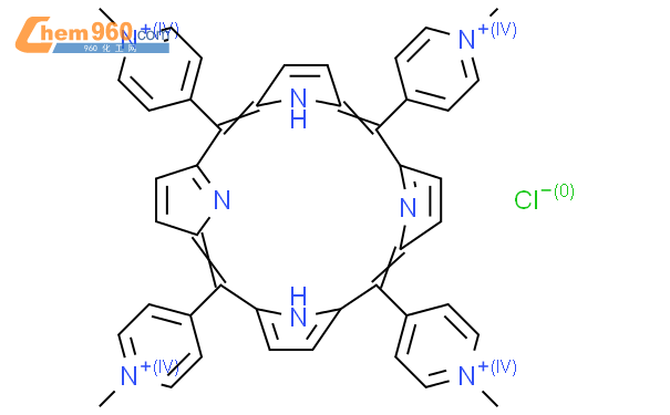 5,10,15,20-四(1-甲基吡啶鎓-4-基)卟啉四氯化物