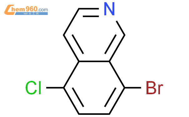 8-溴-5-氯异喹啉结构式图片|927801-25-0结构式图片