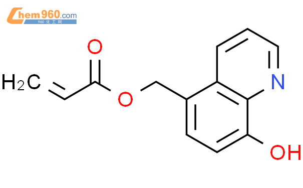 927903-28-4,(8-hydroxyquinolin-5-yl)methyl Prop-2-enoate化学式、结构式、分子式、mol ...