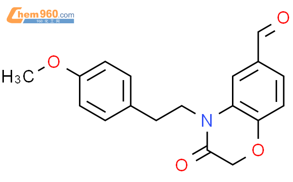 928776 06 12h 14 Benzoxazine 6 Carboxaldehyde34 Dihydro 4 2 4 Methoxyphenylethyl 3 Oxo 