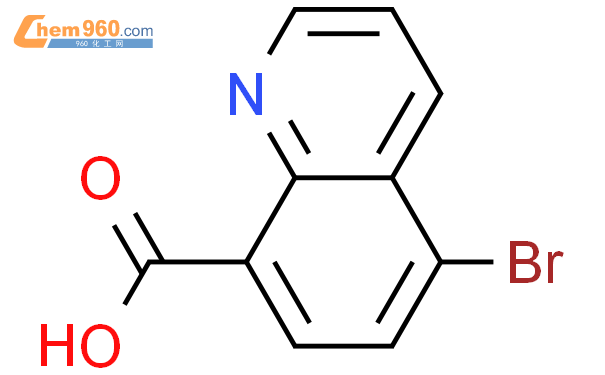 5-溴-8-喹啉羧酸结构式图片|928839-62-7结构式图片