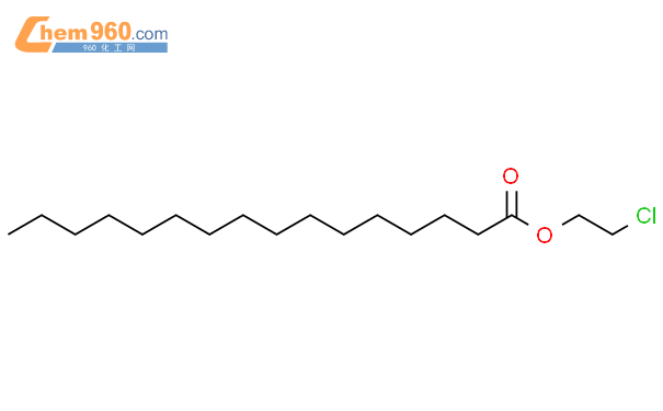 十六烷酸-2-氯乙酯结构式图片|929-16-8结构式图片