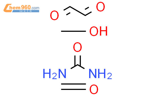 脲与甲醛,乙二醛和甲醇的反应产物结构式图片