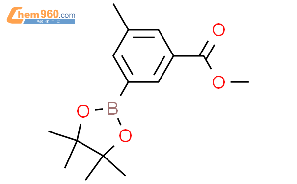 3-甲基-5-(4,4,5,5-四甲基-1,3,2-二噁硼烷-2-基)苯甲酸甲酯