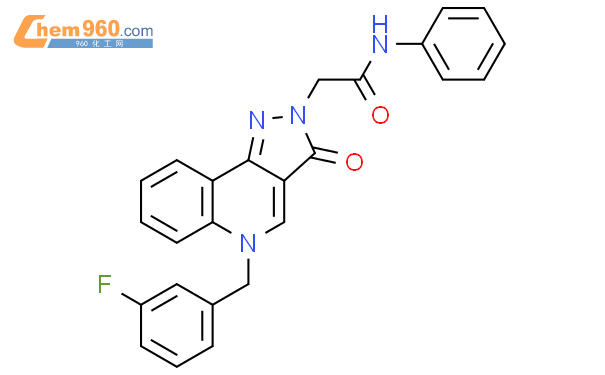 H Pyrazolo C Quinoline Acetamide Fluorophenyl