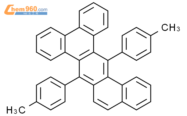 93193 98 7 Naphtho 1 2 b triphenylene 9 16 bis 4 methylphenyl CAS号