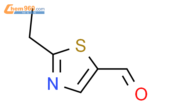 933683-87-5,2-乙基噻唑-5-甲醛化学式、结构式、分子式、mol – 960化工网