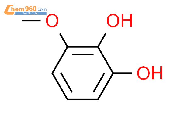 3-甲氧基苯邻二酚结构式图片|934-00-9结构式图片