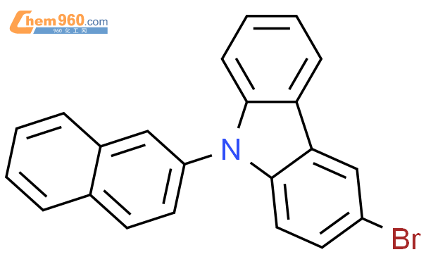 3-溴-9-(2-萘基)咔唑结构式图片|934545-80-9结构式图片