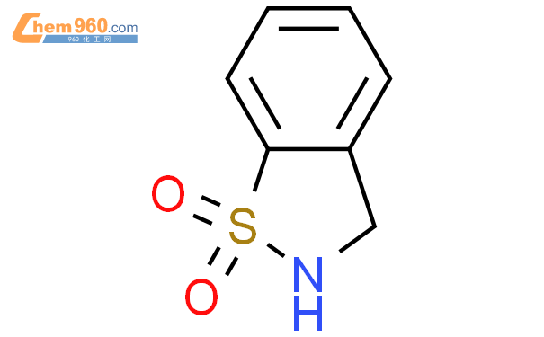 2,3-二氢苯并并[d]异噻唑1,1-二氧化物结构式图片|936-16-3结构式图片