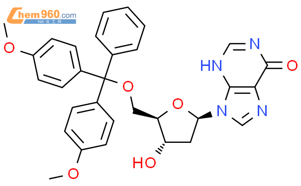 DMT-2'-脱氧肌苷结构式图片|93778-57-5结构式图片