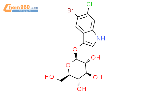 [Perfemiker]5-溴-6-氯-3-吲哚-β-D-吡喃葡萄糖苷,98%