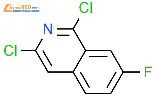 1,3-二氯-7-氟异喹啉结构式图片|941294-25-3结构式图片