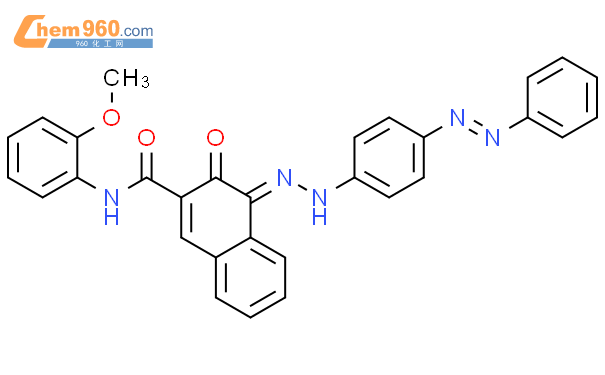 Naphthalenecarboxamide Hydroxy N Methoxyphenyl Phenyldiazenyl