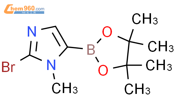 2-bromo-1-methyl-5-(4,4,5,5-tetramethyl-1,3,2-dioxaborolan-2-yl)imidazole