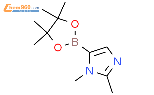 1,2-dimethyl-5-(4,4,5,5-tetramethyl-1,3,2-dioxaborolan-2-yl)imidazole