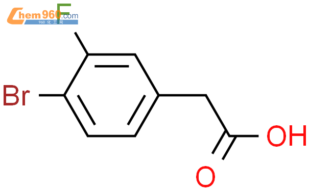 2-(4-溴-3-氟苯基)乙酸
