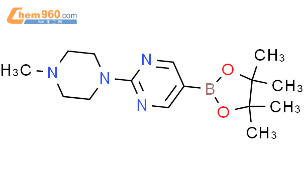 2-(4-甲基哌嗪)吡啶-5-硼酸四甲基丙醇酯