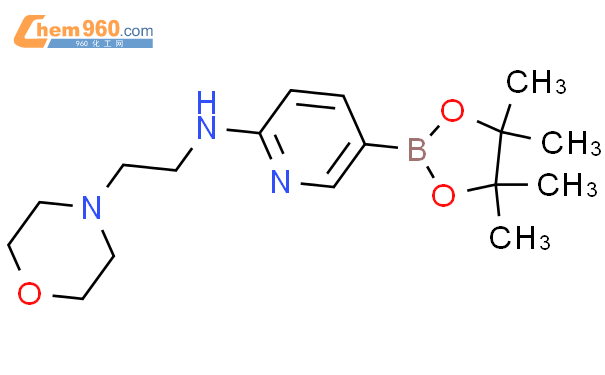 2-(2-吗啉乙氨基)吡啶-5-硼酸频那醇酯