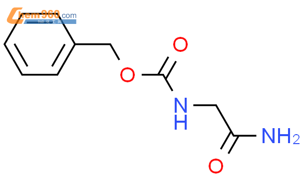 N-苄氧羰基甘氨酰胺结构式图片|949-90-6结构式图片