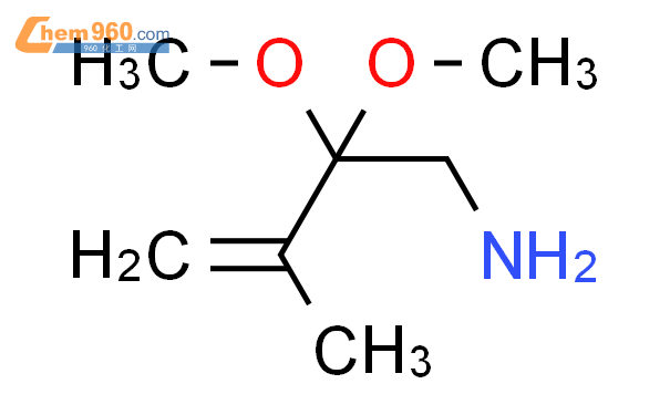 94905-05-2,3-Buten-1-amine, 2,2-dimethoxy-3-methyl-化学式、结构式、分子式、mol ...