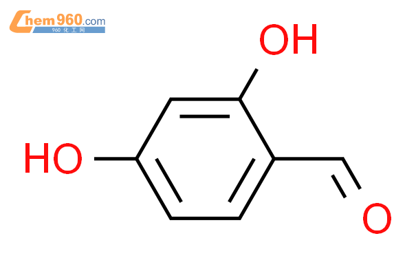2,4-二羟基苯甲醛结构式图片|95-01-2结构式图片