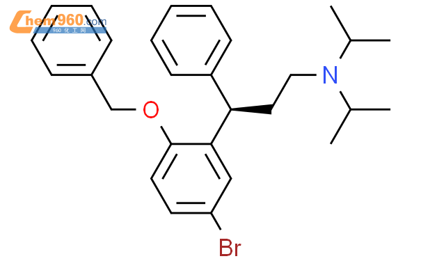 Benzenepropanamine, 5-bromo-N,N-bis(1-methylethyl)-g-phenyl-2-(phenylmethoxy)-, (gR)-