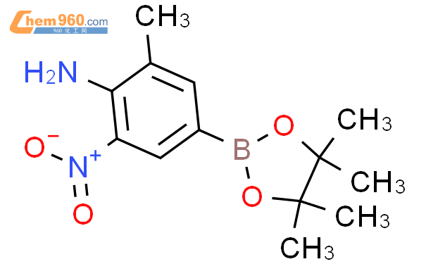 2-methyl-6-nitro-4-(4,4,5,5-tetramethyl-1,3,2-dioxaborolan-2-yl)aniline