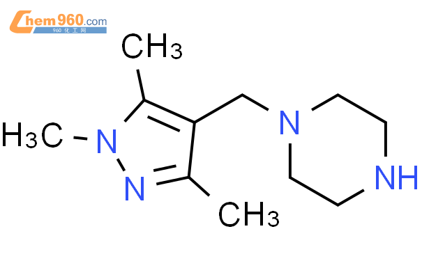1-[(1,3,5-三甲基-1H-吡唑-4-基)甲基]哌嗪