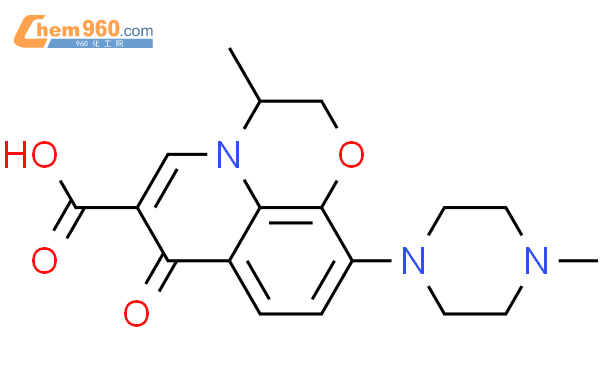 氧氟沙星结构式图片