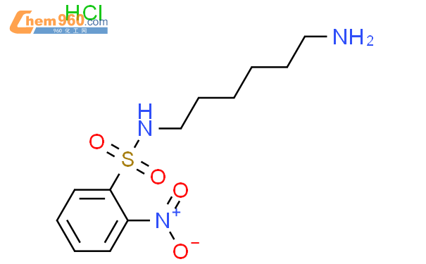 N-(o-Ns)-1,6-二氨基己烷盐酸盐结构式图片|95915-82-5结构式图片