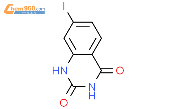 7-碘喹唑啉-2,4(1H,3H)-二酮结构式图片|959236-72-7结构式图片