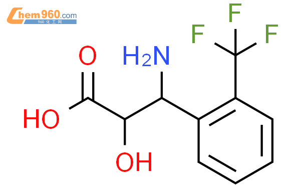 959575 01 0 2s 3s 3 Amino 2 Hydroxy 3 2 Trifluoromethyl Phenyl